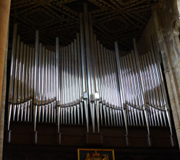 Organ pipes